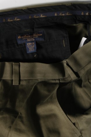 Pantaloni de bărbați Brooks Brothers, Mărime XL, Culoare Verde, Preț 180,00 Lei