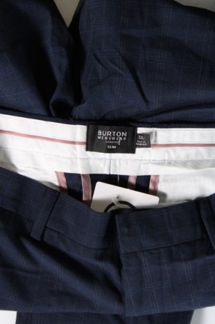 Ανδρικό παντελόνι Burton of London, Μέγεθος M, Χρώμα Μπλέ, Τιμή 25,36 €
