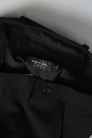 Pánské kalhoty  Dressmann, Velikost S, Barva Černá, Cena  696,00 Kč