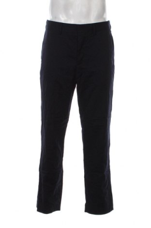 Мъжки панталон H&M, Размер L, Цвят Син, Цена 9,57 лв.