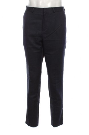 Мъжки панталон H&M, Размер L, Цвят Син, Цена 9,28 лв.