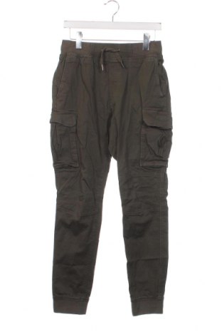 Мъжки панталон H&M, Размер XS, Цвят Зелен, Цена 11,60 лв.