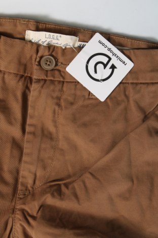 Pantaloni de bărbați H&M L.O.G.G., Mărime S, Culoare Bej, Preț 33,39 Lei
