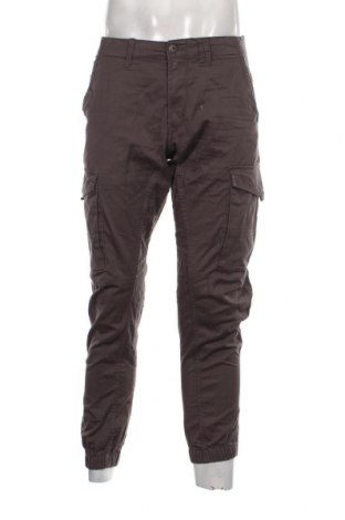 Ανδρικό παντελόνι Jack & Jones, Μέγεθος L, Χρώμα Γκρί, Τιμή 23,97 €