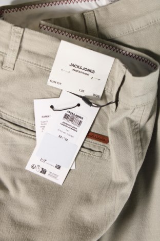 Мъжки панталон Jack & Jones, Размер L, Цвят Зелен, Цена 23,25 лв.