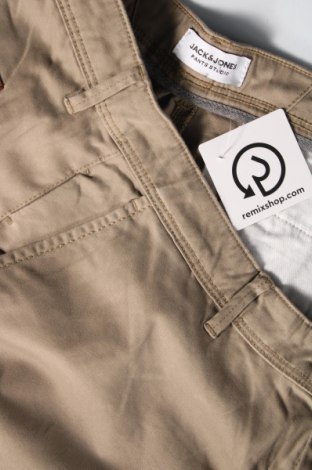 Мъжки панталон Jack & Jones, Размер L, Цвят Бежов, Цена 22,14 лв.