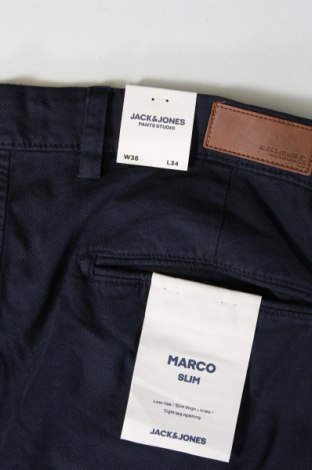 Мъжки панталон Jack & Jones, Размер L, Цвят Син, Цена 29,76 лв.