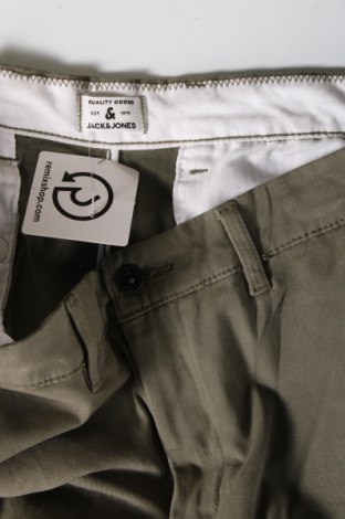 Мъжки панталон Jack & Jones, Размер L, Цвят Зелен, Цена 32,55 лв.