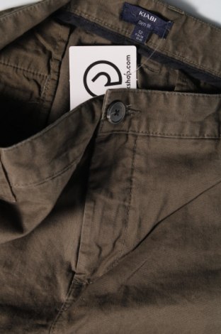Мъжки панталон Kiabi, Размер XL, Цвят Зелен, Цена 31,08 лв.