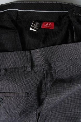 Ανδρικό παντελόνι Liv, Μέγεθος L, Χρώμα Γκρί, Τιμή 2,69 €