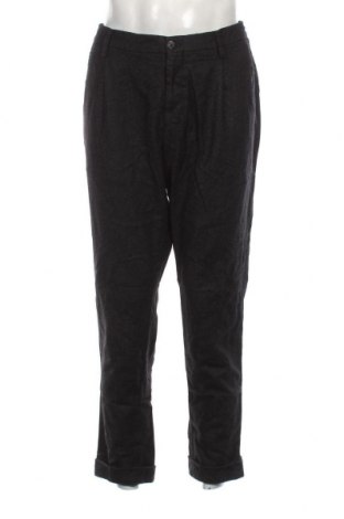 Мъжки панталон Massimo Dutti, Размер L, Цвят Сив, Цена 35,34 лв.