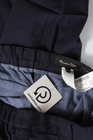 Мъжки панталон Massimo Dutti, Размер S, Цвят Син, Цена 62,00 лв.