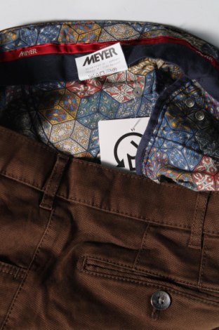 Мъжки панталон Meyer, Размер L, Цвят Кафяв, Цена 26,04 лв.