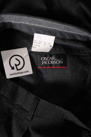 Pantaloni de bărbați Oscar Jacobson, Mărime M, Culoare Gri, Preț 208,88 Lei