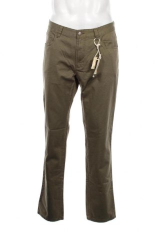 Мъжки панталон Oviesse, Размер L, Цвят Зелен, Цена 25,30 лв.