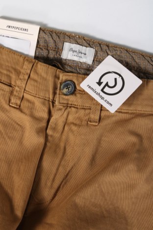 Pantaloni de bărbați Pepe Jeans, Mărime M, Culoare Maro, Preț 69,08 Lei