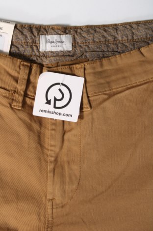 Мъжки панталон Pepe Jeans, Размер L, Цвят Кафяв, Цена 21,00 лв.