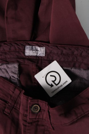 Herrenhose Pepe Jeans, Größe M, Farbe Rot, Preis 21,65 €
