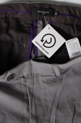 Ανδρικό παντελόνι Reserved, Μέγεθος M, Χρώμα Γκρί, Τιμή 6,46 €