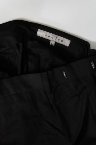 Мъжки панталон Sandro, Размер M, Цвят Черен, Цена 27,84 лв.