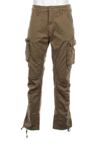 Мъжки панталон Schott, Размер L, Цвят Зелен, Цена 122,40 лв.