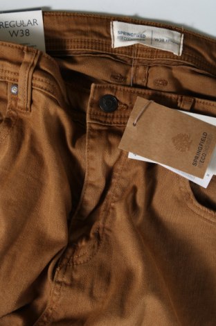 Мъжки панталон Springfield, Размер XXL, Цвят Кафяв, Цена 19,73 лв.