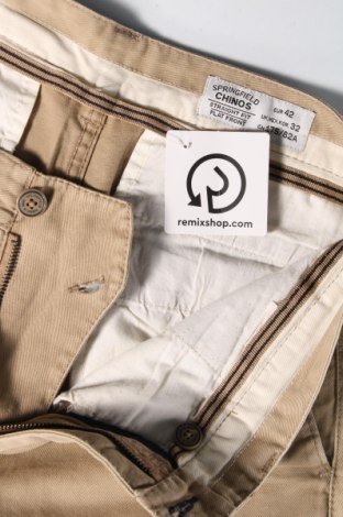 Pantaloni de bărbați Springfield, Mărime L, Culoare Bej, Preț 104,59 Lei
