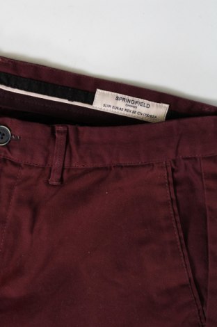 Ανδρικό παντελόνι Springfield, Μέγεθος M, Χρώμα Κόκκινο, Τιμή 13,90 €