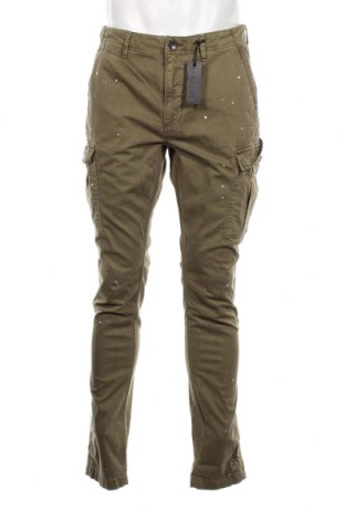 Мъжки панталон Superdry, Размер L, Цвят Зелен, Цена 106,00 лв.