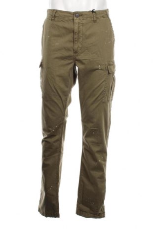 Ανδρικό παντελόνι Superdry, Μέγεθος XL, Χρώμα Πράσινο, Τιμή 31,14 €