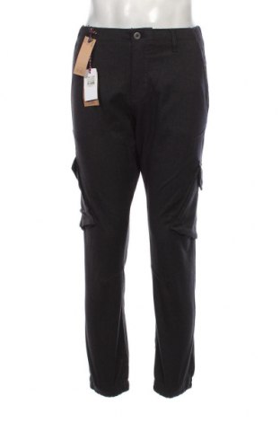 Мъжки панталон Teddy Smith, Размер L, Цвят Сив, Цена 46,50 лв.