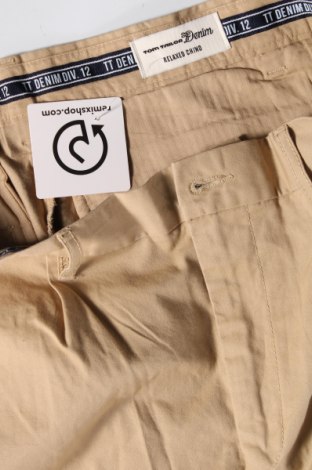 Мъжки панталон Tom Tailor, Размер L, Цвят Бежов, Цена 22,32 лв.