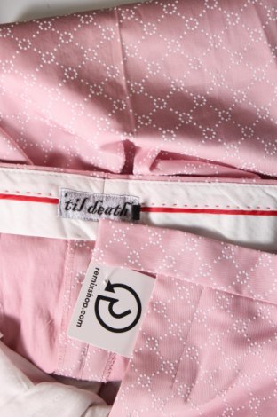 Мъжки панталон Twisted Tailor, Размер XL, Цвят Розов, Цена 140,00 лв.