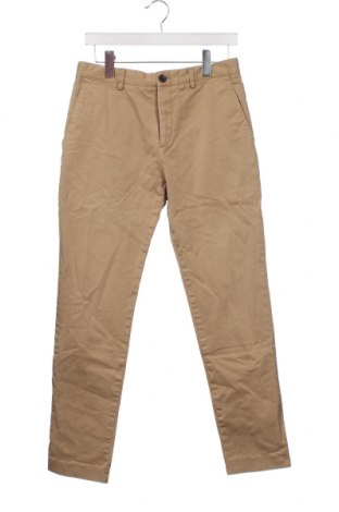 Мъжки панталон Zara, Размер M, Цвят Бежов, Цена 16,20 лв.