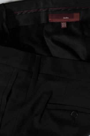 Мъжки панталон Zara, Размер L, Цвят Черен, Цена 8,91 лв.