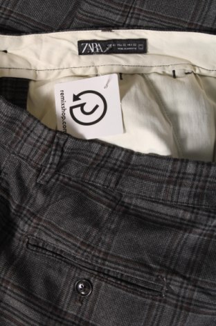 Pantaloni de bărbați Zara, Mărime M, Culoare Gri, Preț 15,10 Lei