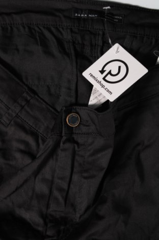 Pantaloni de bărbați Zara Man, Mărime L, Culoare Negru, Preț 29,31 Lei