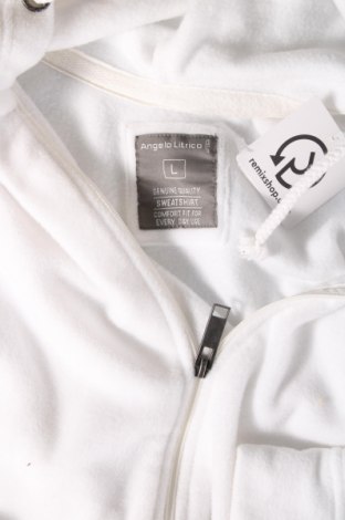 Męska bluza z polaru Angelo Litrico, Rozmiar L, Kolor Biały, Cena 78,85 zł