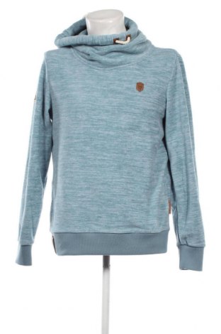 Herren Fleece Sweatshirt  Naketano, Größe L, Farbe Blau, Preis 38,27 €