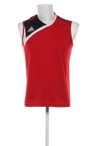 Ανδρικό αμάνικο  Adidas, Μέγεθος L, Χρώμα Κόκκινο, Τιμή 16,70 €