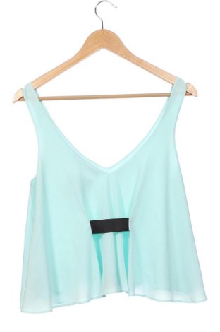 Γυναικείο αμάνικο μπλουζάκι Zara Trafaluc, Μέγεθος XS, Χρώμα Μπλέ, Τιμή 2,80 €