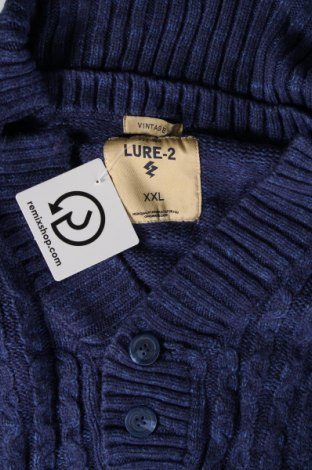 Ανδρικό πουλόβερ, Μέγεθος XXL, Χρώμα Μπλέ, Τιμή 5,56 €