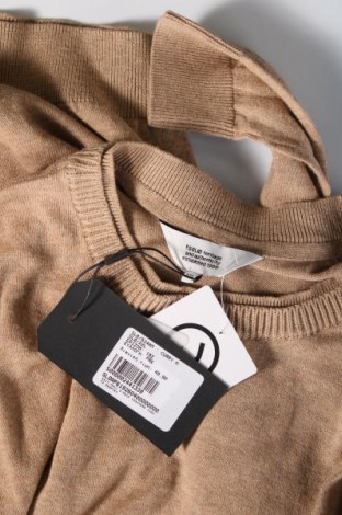 Ανδρικό πουλόβερ ! Solid, Μέγεθος XXL, Χρώμα  Μπέζ, Τιμή 17,86 €
