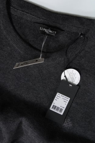 Ανδρικό πουλόβερ 11 Project, Μέγεθος XL, Χρώμα Γκρί, Τιμή 10,32 €