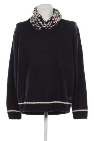 Мъжки пуловер Angelo Litrico, Размер XXL, Цвят Син, Цена 8,70 лв.