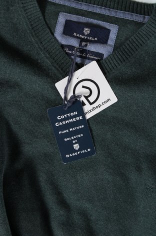 Ανδρικό πουλόβερ Basefield, Μέγεθος M, Χρώμα Πράσινο, Τιμή 13,89 €