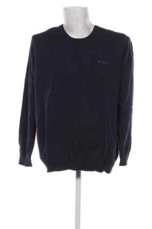 Мъжки пуловер Ben Sherman, Размер XXL, Цвят Син, Цена 84,00 лв.