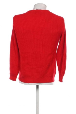 Ανδρικό πουλόβερ Bershka, Μέγεθος M, Χρώμα Κόκκινο, Τιμή 17,94 €