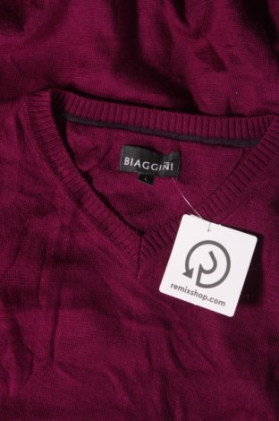 Ανδρικό πουλόβερ Biaggini, Μέγεθος L, Χρώμα Βιολετί, Τιμή 9,69 €