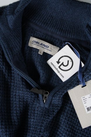Ανδρικό πουλόβερ Blend, Μέγεθος L, Χρώμα Μπλέ, Τιμή 8,73 €